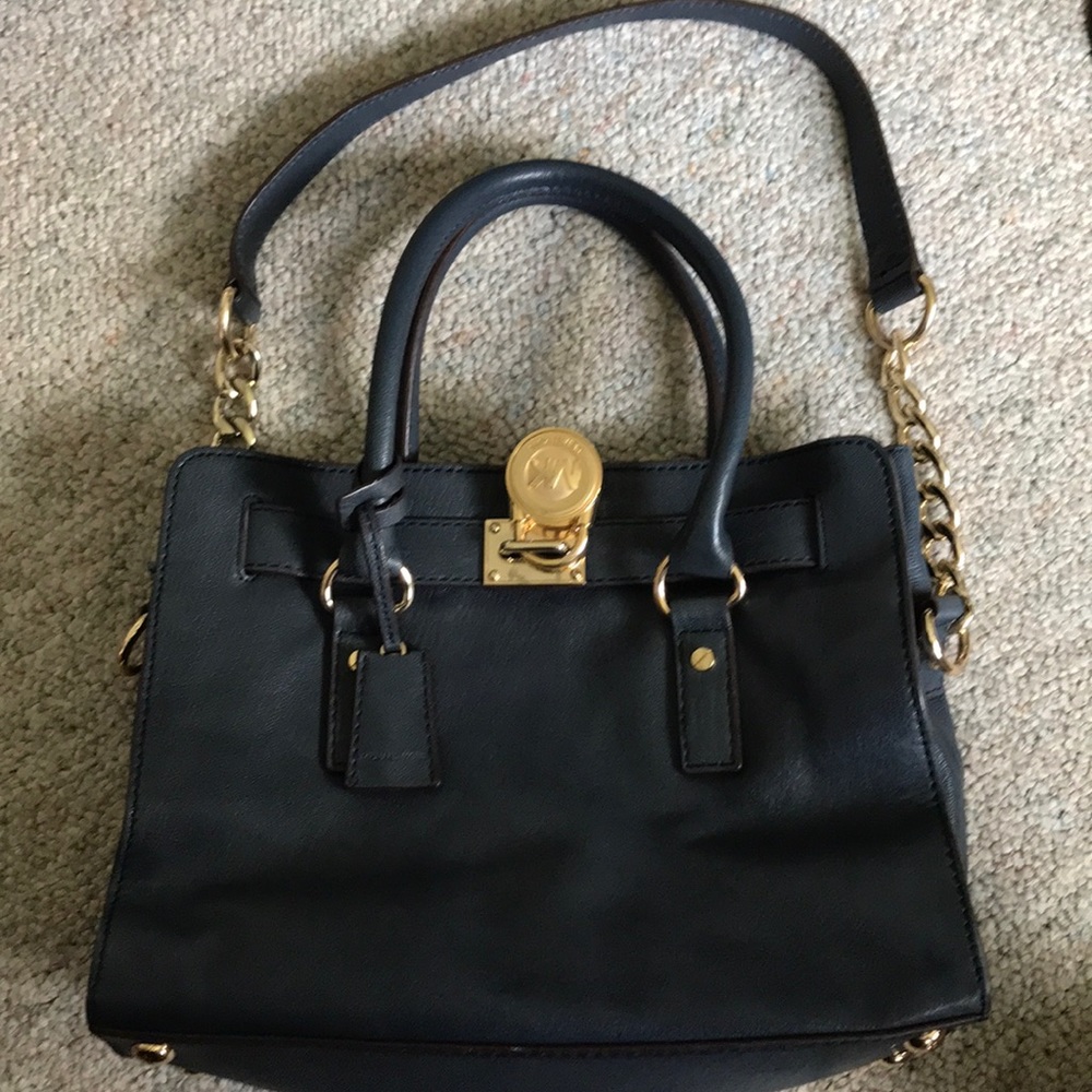 MK NAVY BLUE PURSE